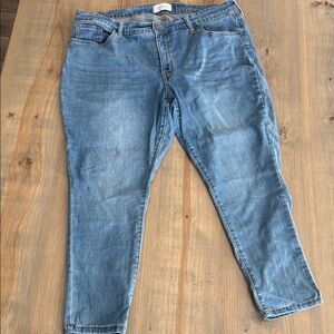 Crown & Ivy Light Blue Skinny Jeans